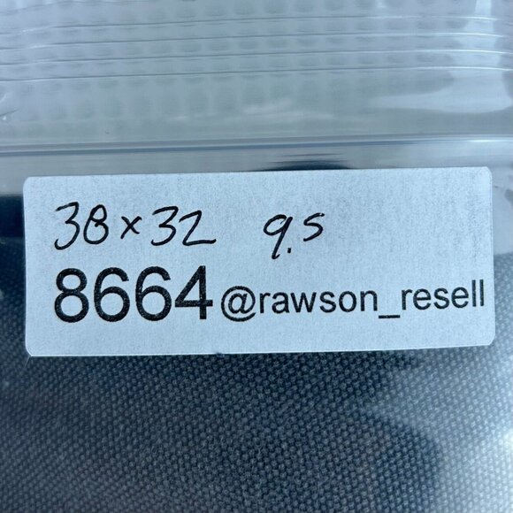 Dickies Carpenter Pants 38x32 Gray Work Wear Tactical Wide Leg Canvas Cotton Y2K - Picture 6 of 6